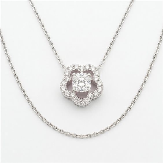 Collana Oro Gioia Donna in Oro Diamante 0.10 Ct OPF14153.010 - OPF14153.010